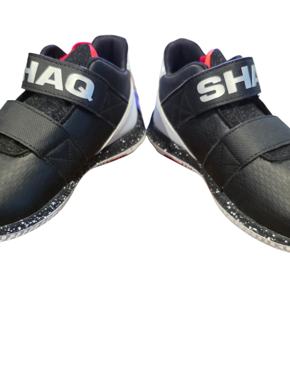 Kids' Black and Red Velcro Athletic Sneakers - Picture 8 of 10